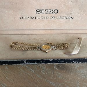 Seiko 14K Gold Elegant Vintage watch